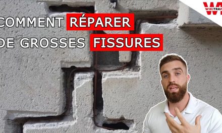 Comment réparer les grosses fissures en façade ?