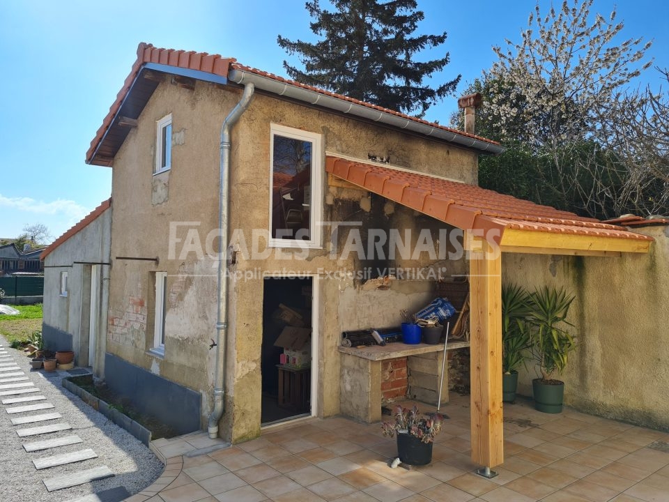 Ravalement façades d'une maison à Castres, 81100, Tarn