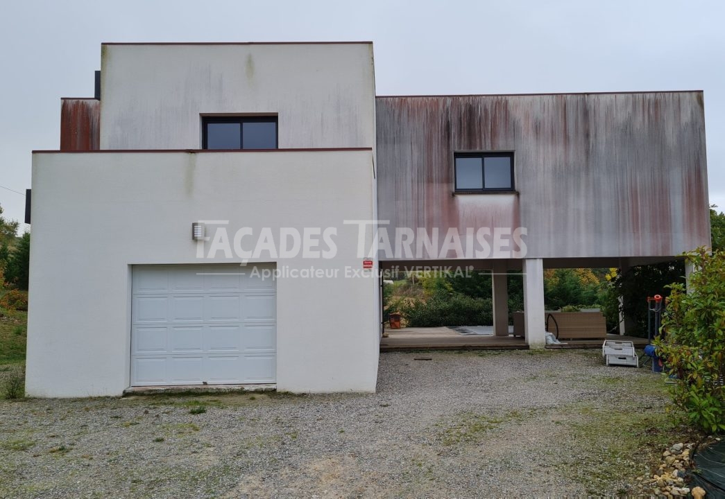 Nettoyage façade d'une maison à Castres, 81100, Tarn