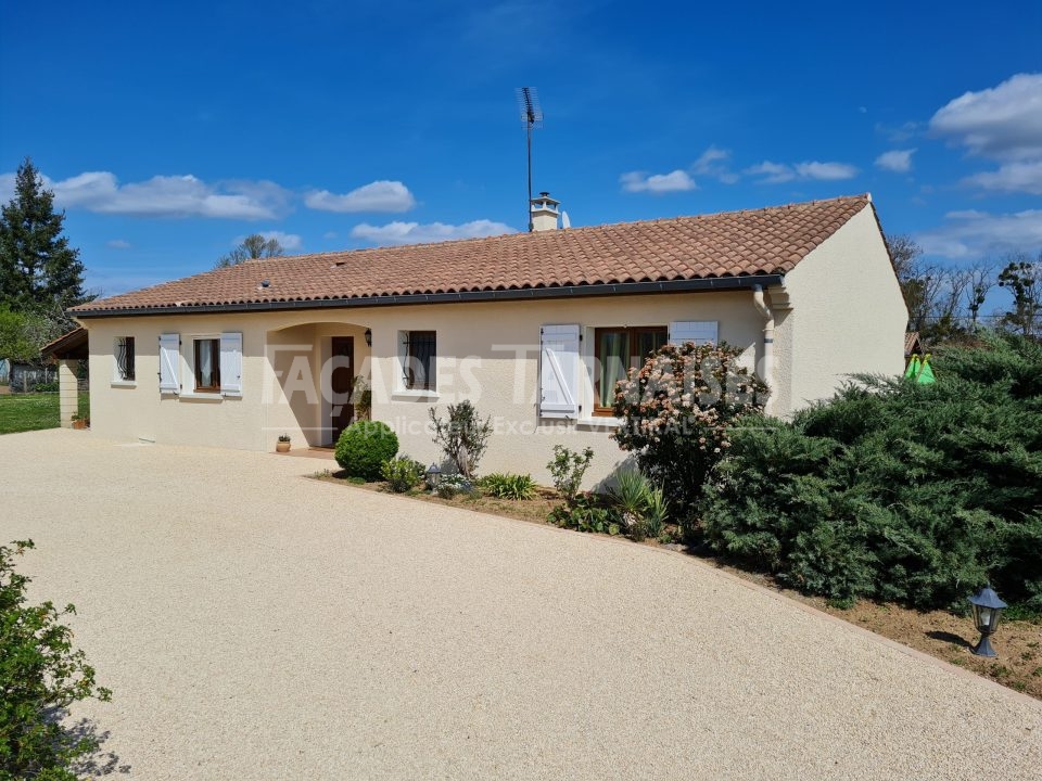 Rénovation façades d'une maison à Aussillon, 81200, Tarn